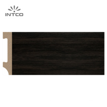 INTCO Dark Wood Waterproof easy installation Decorative Flooring Skirting Base Board